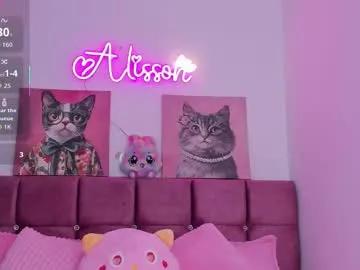 alissonsweet18_ on Chaturbate