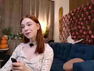 evaaura — GOAL: kiss cam  [6 tokens remaining]  six day here , a bit shy but so excited     let's make it special   #new #18 #natural #redhead #shy