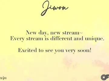 jiwon4u on Chaturbate