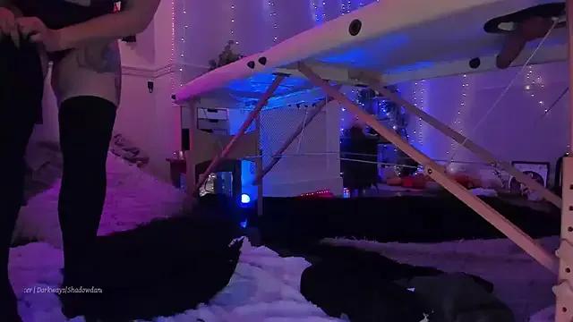 LunaWoolfie — Fuckmachine cum show when goal finishes